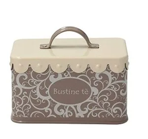Scatola P/Bustine 16×11 H12 Grigio-mademoiselle Linea Dolce Casa