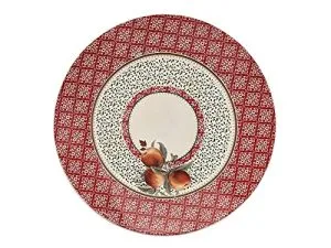 Brandani 52369 Centrotavola Cantico Diametro 40 cm Materiale Porcellana