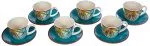 Tognana Confezione 6 Tazze Caffè Con Piatto Jungle