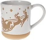BRANDANI Collezione Pandizenzero Mug Slitta Ceramica Stoneware Cm ø 10x11,5h