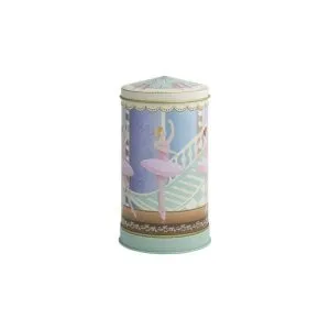 Barattolo 53502 Carillon Ballerine Metallo 10x17h Cm