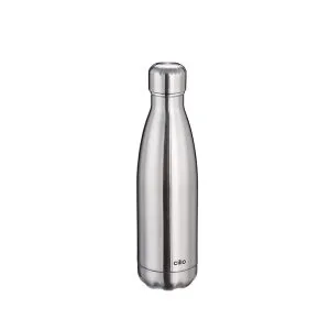 Cilio Elegante Thermos In Acciaio Inox, Colore Argento, L 0,5/cm 6,5×26