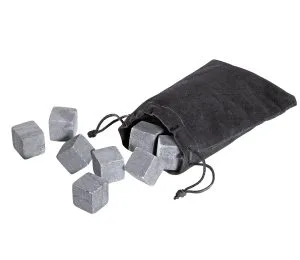 Cilio 5113627 Cubetto refrigerante riutilizzabile “Cool Rocks”, confezione 9 pezzi cm 2x2x2