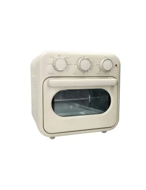 Brandani 51638 Forno Friggitrice ad Aria Techno Collection Avorio 16L Multifunzione Acciaio Inox