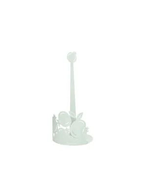 Brandani 51741 Porta Rotolo Scottex Melograno Bianco in Metallo Traforato