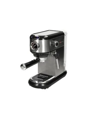 Brandani 52281 Macchina per Caffè Espresso Techno Collection Inox Acciaio Inossidabile Nero