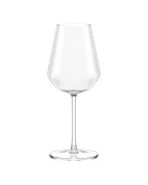 Stölzle Lausitz Celestia, set di 6 bicchieri da vino rosso, 490 ml, ideali per lo sviluppo degli aromi del vino rosso, design con superficie sfaccettata, bicchieri da vino robusti con ventilazione