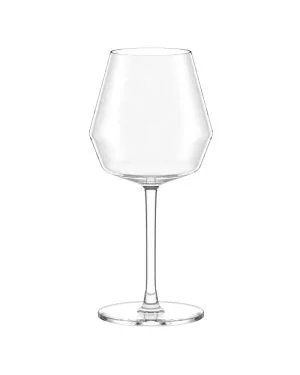 Stölzle Lausitz Celestia – Set di 6 calici da vino da 615 ml, superficie sfaccettata per lo sviluppo degli aromi, robusto bicchiere da vino in cristallo, ideale per vino rosso bordeaux e pregiato