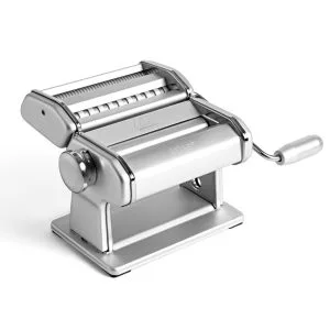 Marcato – Atlas+ Macchina per Pasta Fresca in Alluminio Anodizzato con 4 Formati | Lasagne, Fettuccine, Tagliolini e Spaghetti, Made in Italy, Compatibile con Accessori Extra