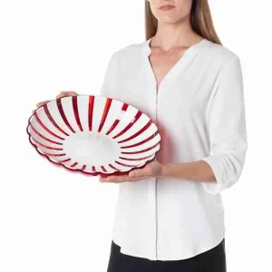 Guzzini Grace Fruttiera Centrotavola Colore Rosso