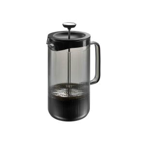 GEFU Caffettiera Cristiano da 1000 ml, in vetro borosilicato soffiato a bocca, resistente al calore, lavabile in lavastoviglie